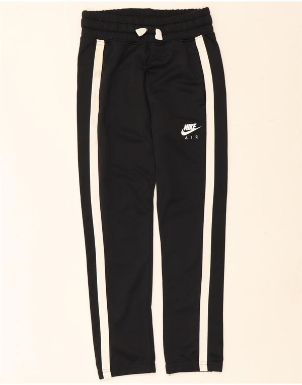Pantaloni de trening Nike pentru băieți 12-13 ani, mari, negru, poliester color bloc