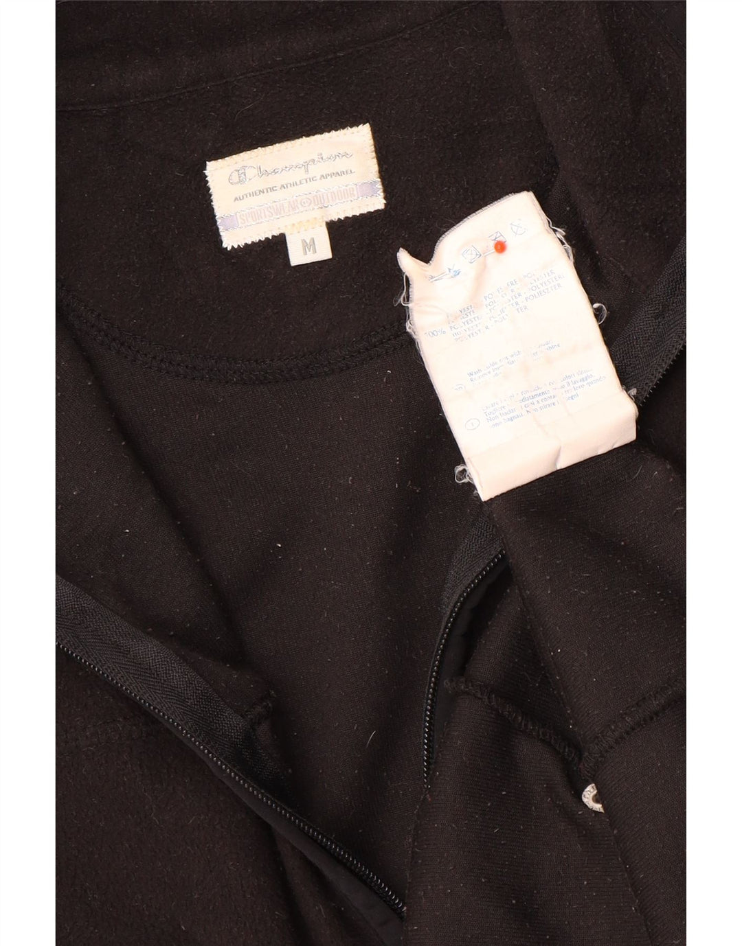 Jachetă fleece pentru femei Champion UK 12 Poliester mediu negru