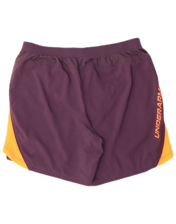 Pantaloni scurți sport grafic pentru bărbați Under Armour XL Violet colorblock Sport