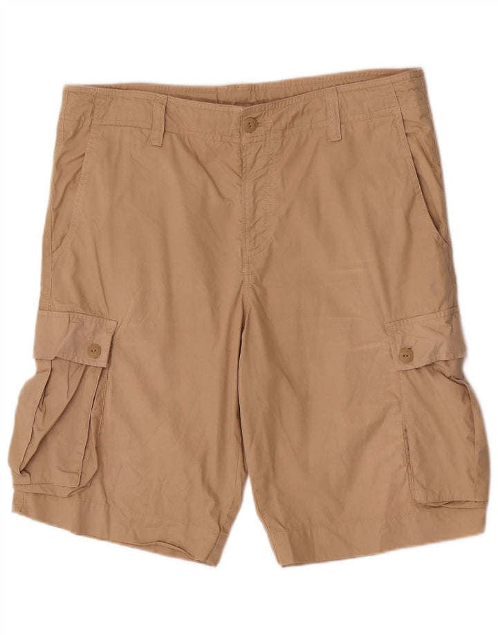 Pantaloni scurți cargo pentru bărbați Lacoste Mărimea 44 mare W34 bumbac bej