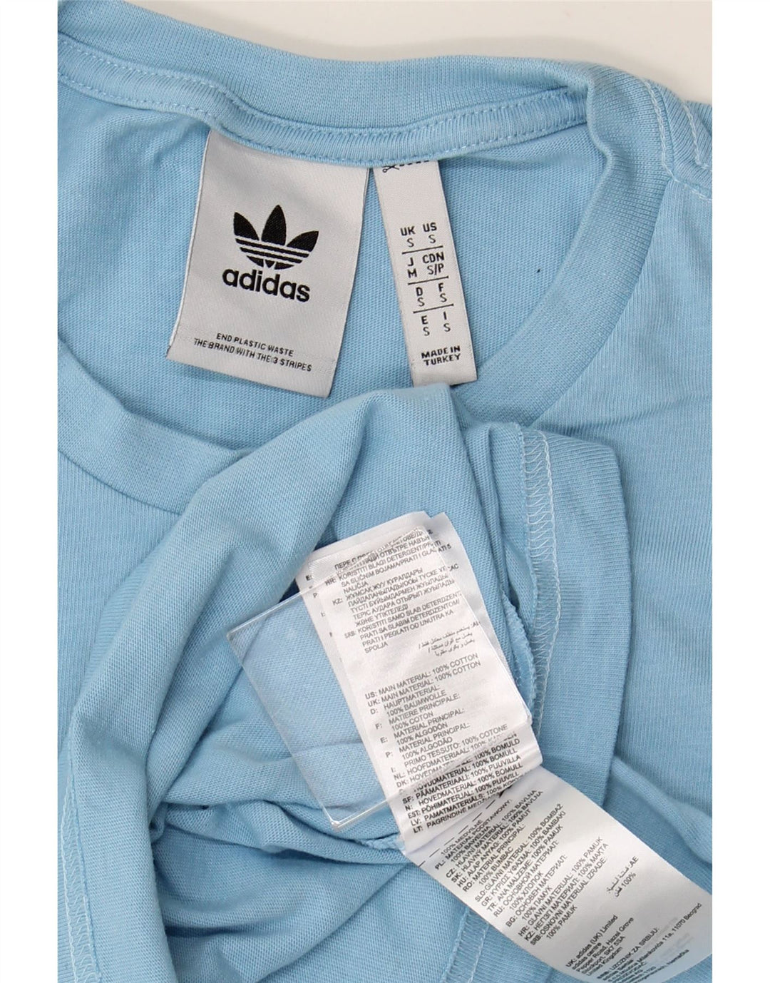 Tricou grafic ADIDAS pentru bărbați Top mic, albastru, bumbac
