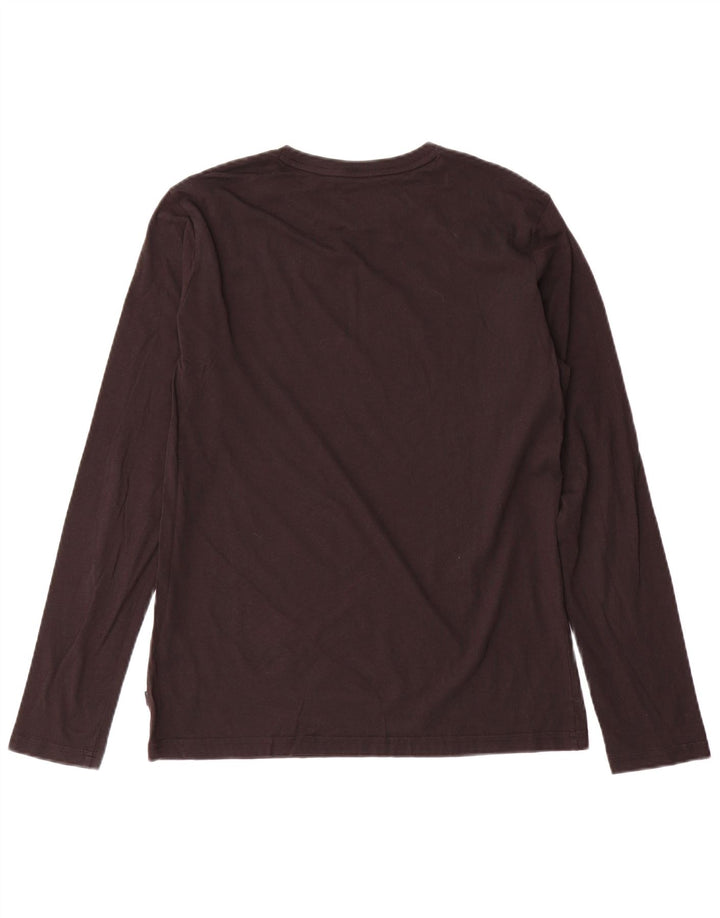 PUMA Băieți Graphic Top Manecă Lungă 15-16 Ani XL Negru