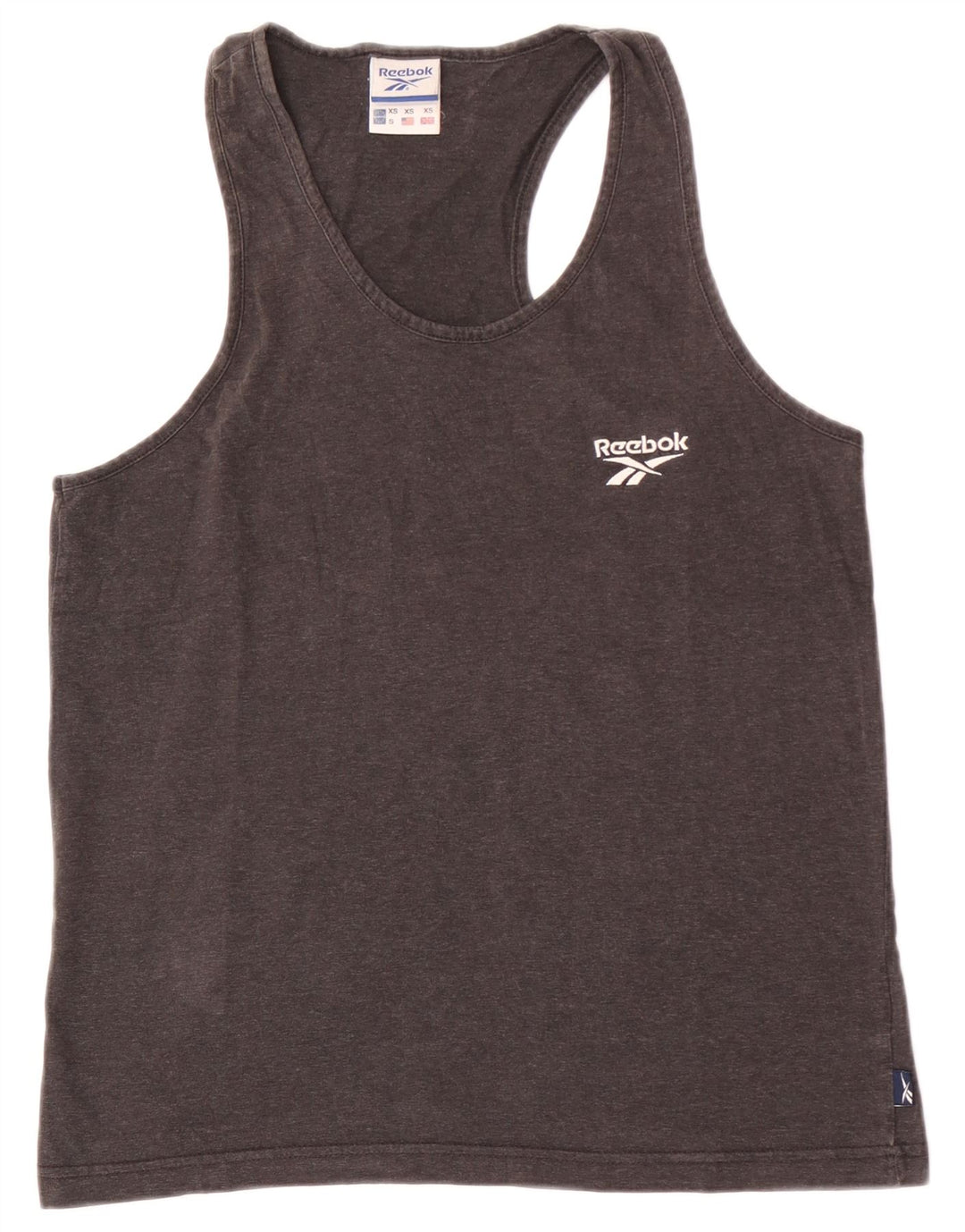 Vest Top Reebok pentru bărbați XS bumbac gri