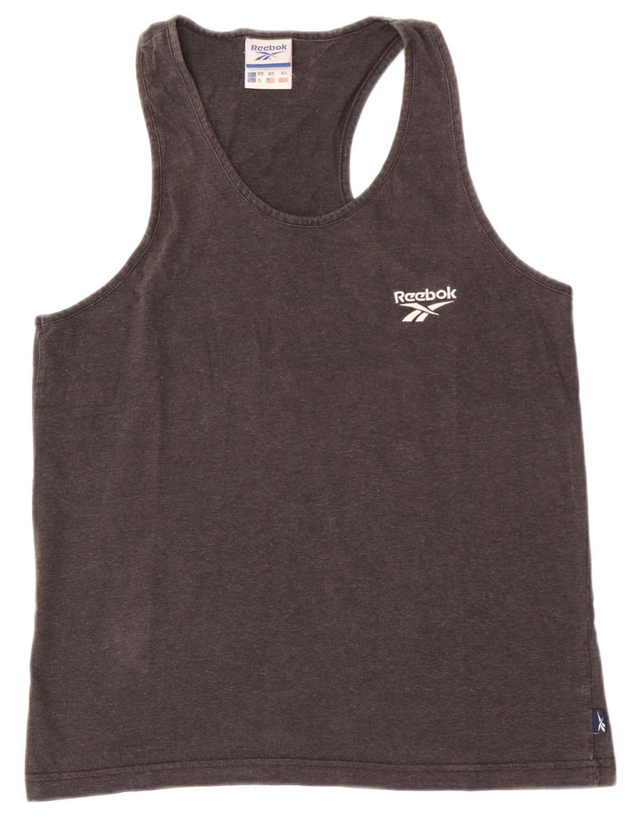 Vest Top Reebok pentru bărbați XS bumbac gri