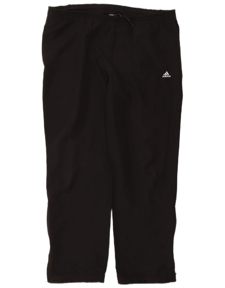 Pantaloni de trening Adidas Climalite pentru bărbați XL poliester negru