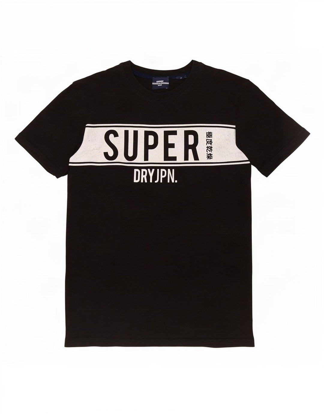 Tricou grafic pentru bărbați Superdry Top mic negru Colorblock