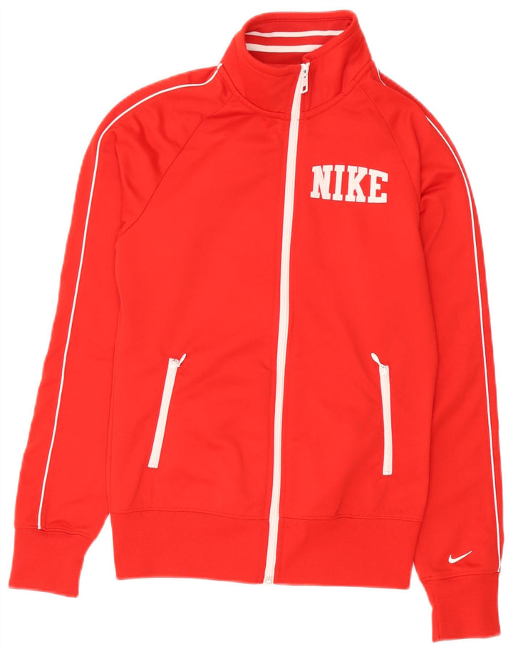 Jachetă de trening pentru femei Nike UK 10 Small Red