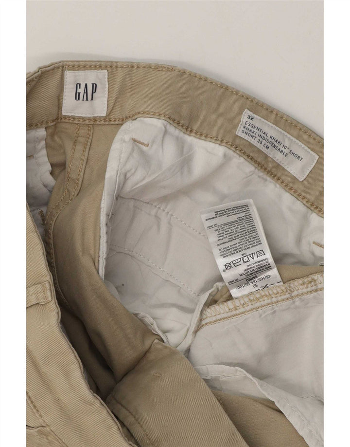 Pantaloni scurți chino pentru bărbați Gap W32, bumbac mediu kaki