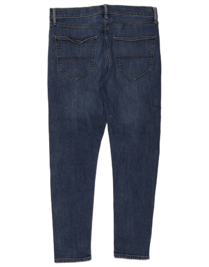 Blugi skinny pentru bărbați Marks & Spencer W32 L29 Bumbac albastru