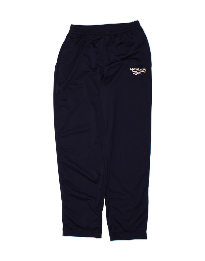 REEBOK Mens Tracksuit Trousers Medium  Navy Blue Vintage Reebok and Second-Hand Reebok from Messina Hembry 