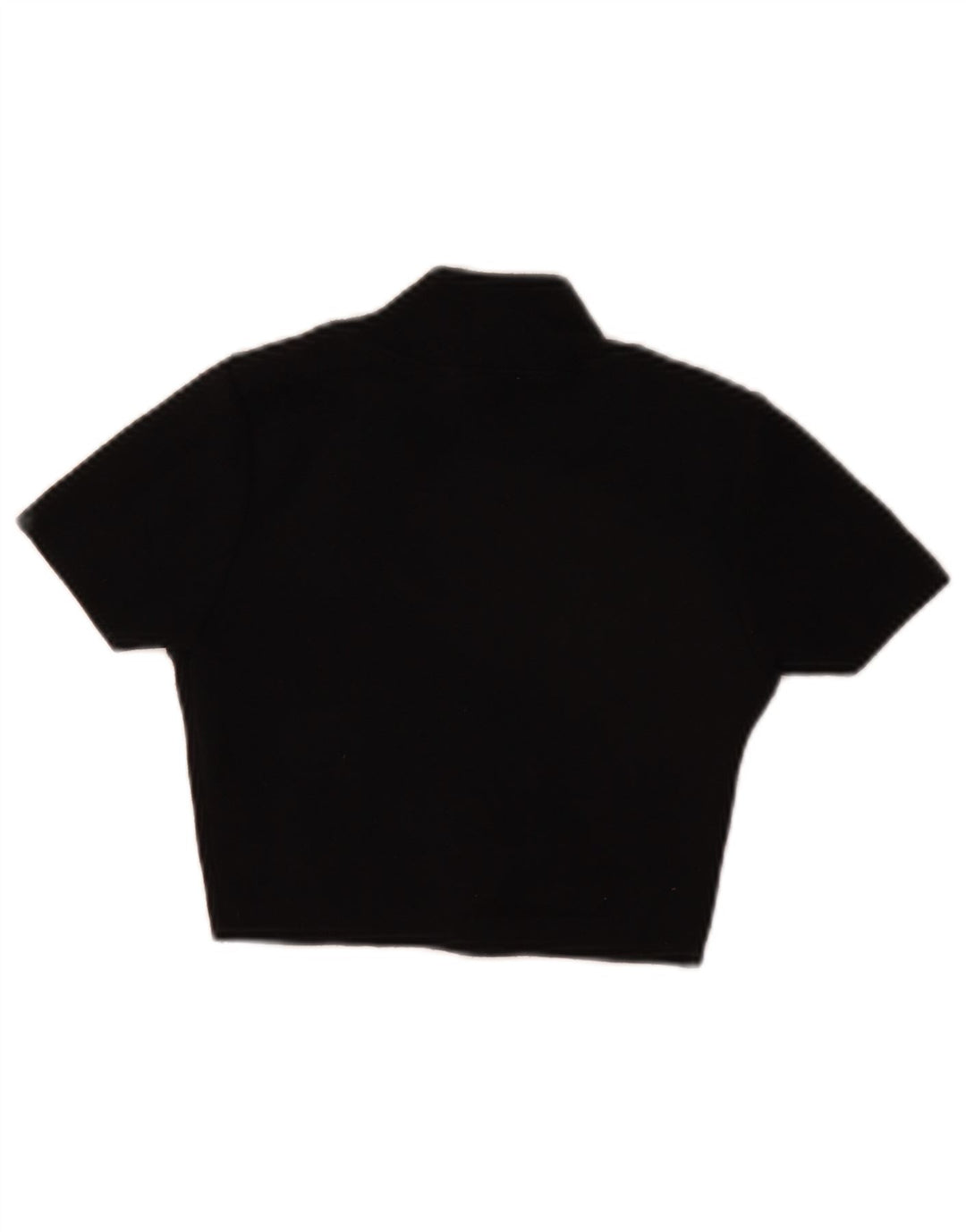 Bluză Crop Top Femei Zara UK 8 Poliester negru mic