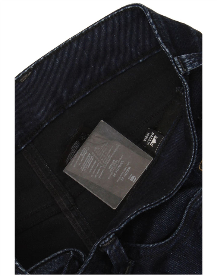 Blugi G-STAR Revend Super Slim pentru bărbați W33 L34 Bumbac bleumarin