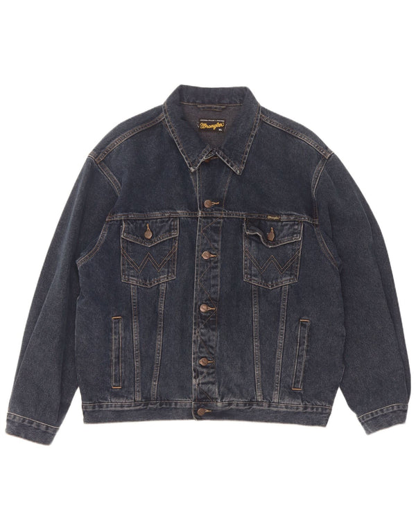 Jachetă de blugi pentru bărbați Wrangler UK 42 XL Bumbac albastru