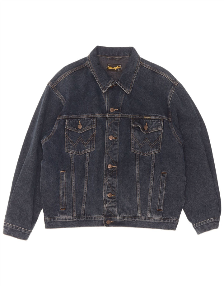 Jachetă de blugi pentru bărbați Wrangler UK 42 XL Bumbac albastru