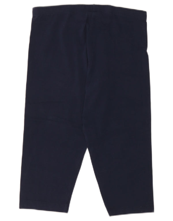 Leggings Capri Champion pentru femei UK 18 XL Bumbac bleumarin