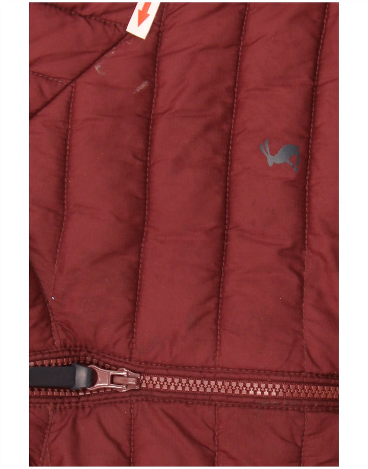 Jachetă căptușită pentru bărbați Joules UK 38 Medium Maroon Poliester