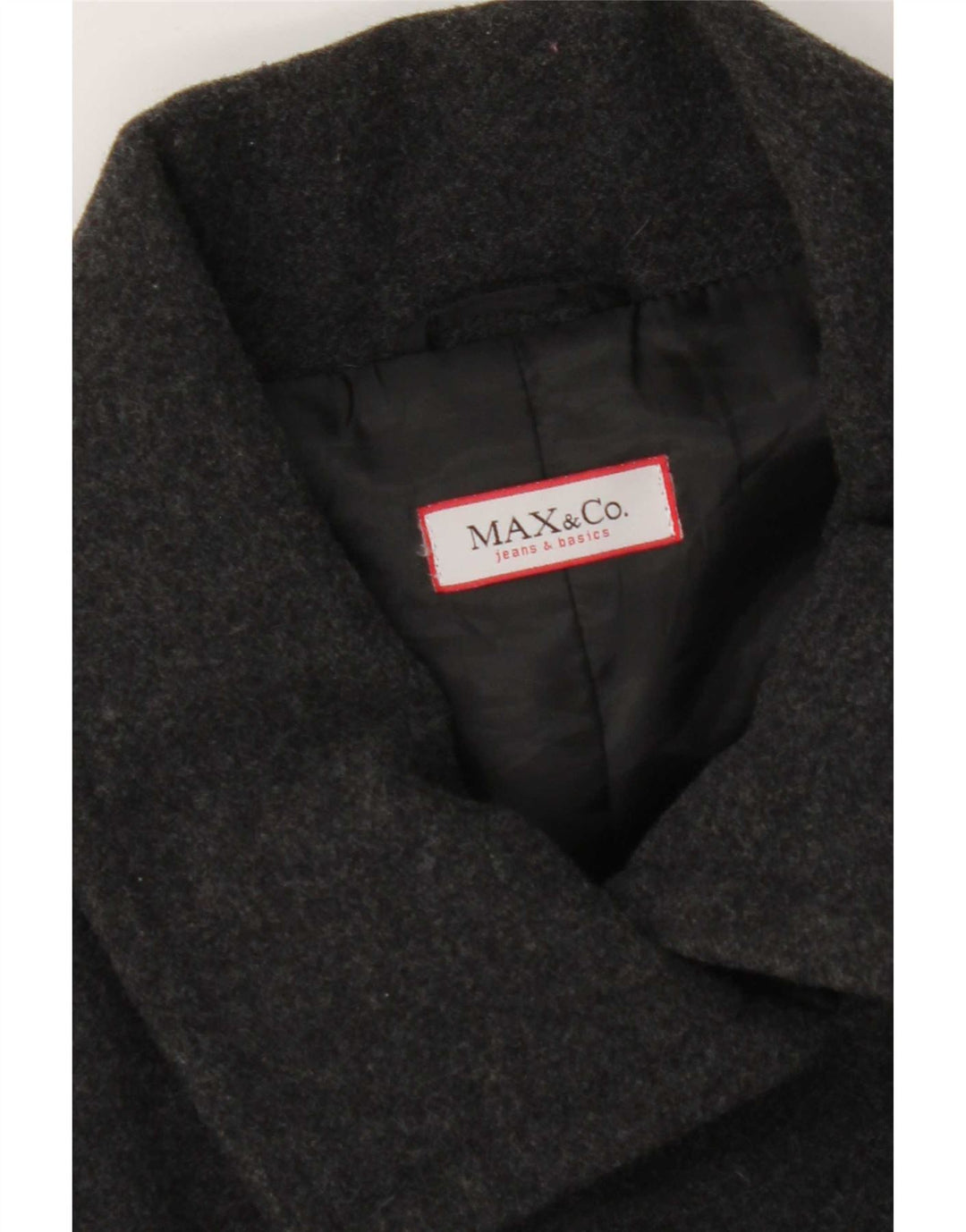 Blazer pentru femei Max & Co. Jachetă cu 4 nasturi UK 14 Medium Gri Pete