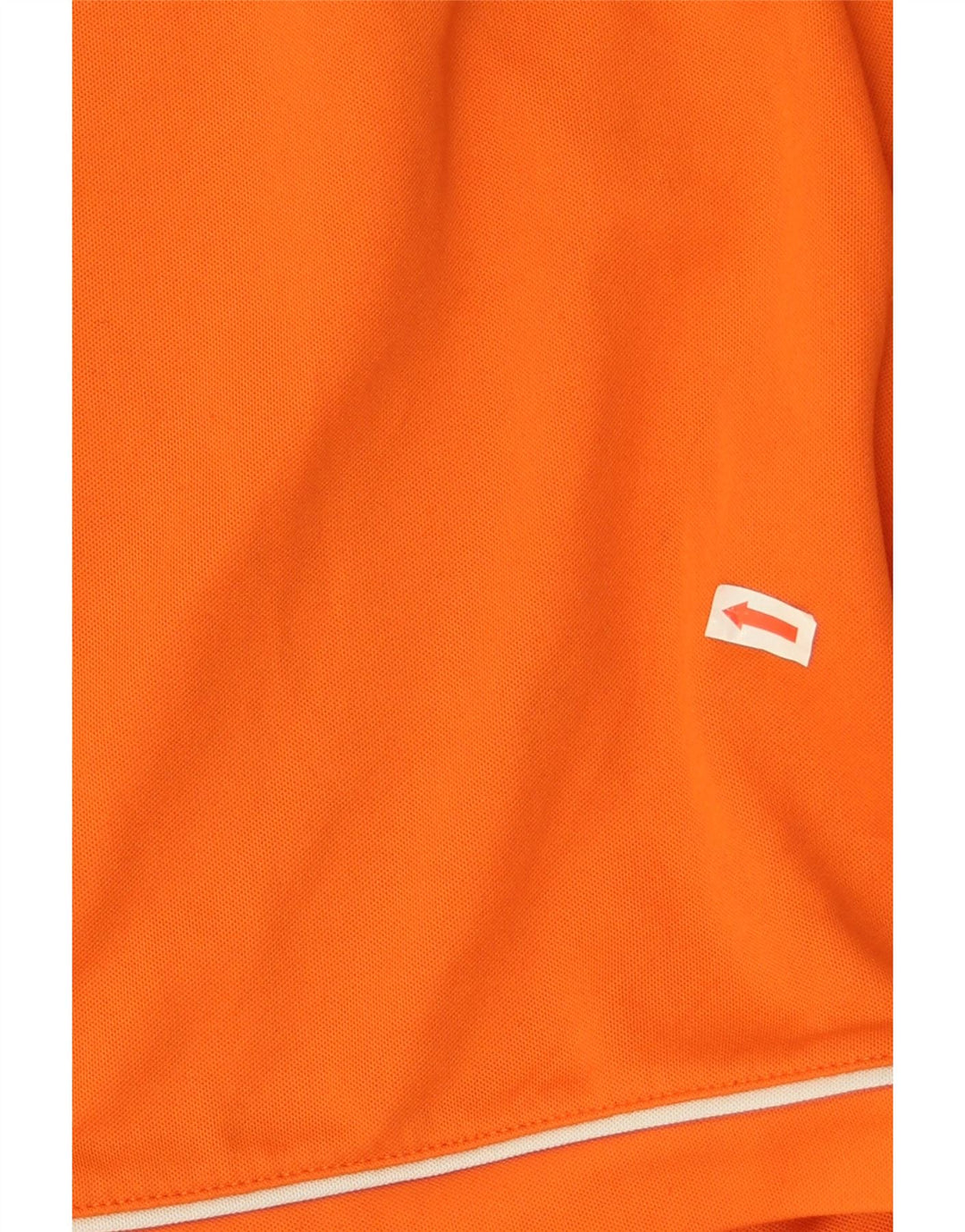 Pantaloni scurți sport adidas Climalite pentru bărbați, poliester portocaliu mare