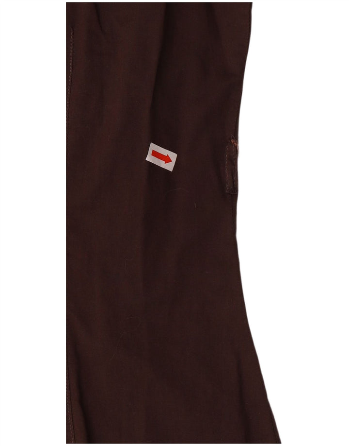 BENETTON rochie cămașă cu mâneci scurte pentru femei UK 12 maro mediu