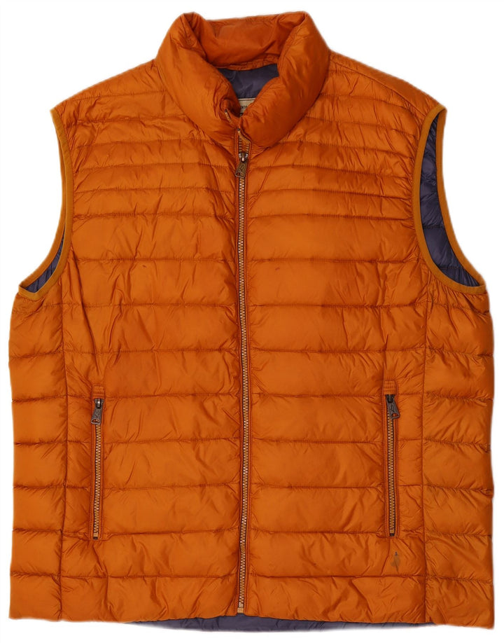 Gilet căptușit pentru bărbați Marlboro Classics UK 44 2XL Maro Poliamidă