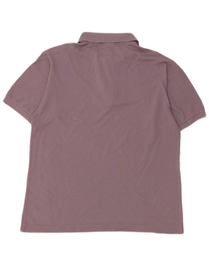 Tricou polo pentru bărbați Lacoste Mărimea 6 XL Violet