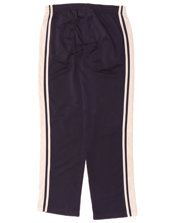 Pantaloni de trening PUMA pentru bărbați, poliester bloc de culoare, albastru marin mediu