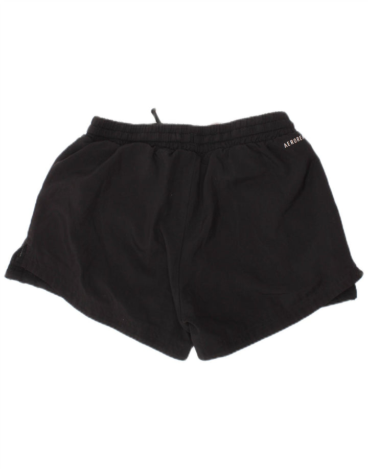 Pantaloni scurți sport Aeroready ADIDAS 9-10 ani poliester negru