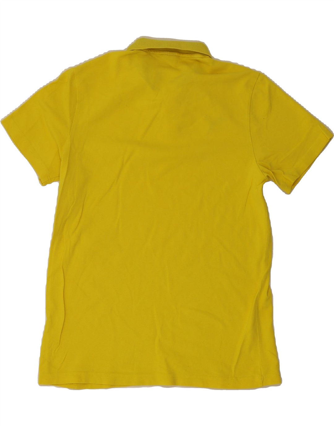 PUMA Mens Polo Shirt Large Yellow Vintage Puma and Second-Hand Puma from Messina Hembry 