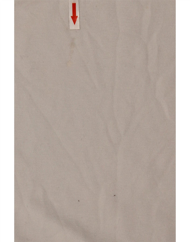 Tricou polo pentru bărbați Ted Baker Mărimea 5 XL Viscoză albă
