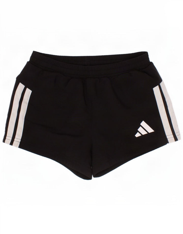 Pantaloni scurți sport pentru fete Adidas Climacool 9-10 ani poliester negru