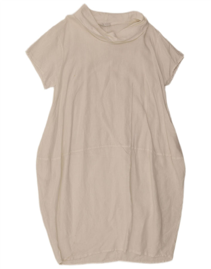 Rochie Vintage Bubble pentru femei UK 12 Medium White In