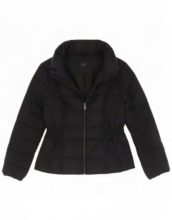 Jachetă căptușită pentru femei Marks & Spencer UK 12 Medium Bleumarin Poliester
