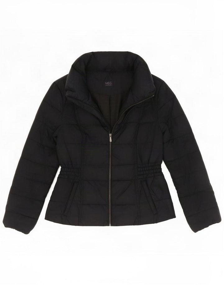 Jachetă căptușită pentru femei Marks & Spencer UK 12 Medium Bleumarin Poliester