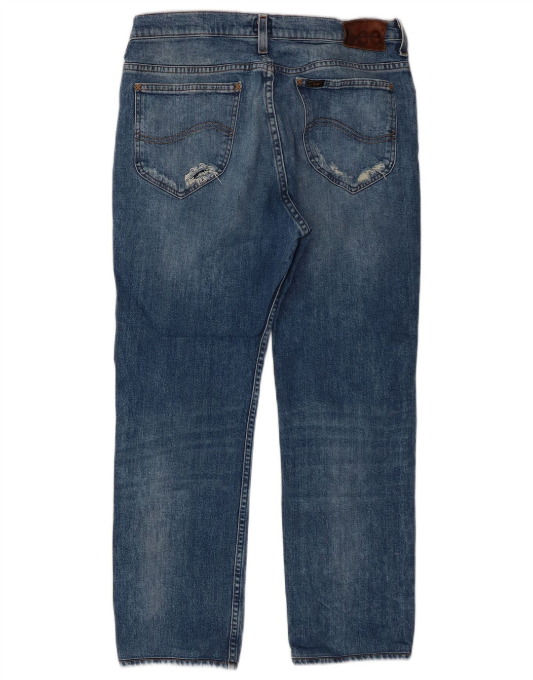 Blugi Lee Rider Straight pentru bărbați W34 L26 Bumbac albastru