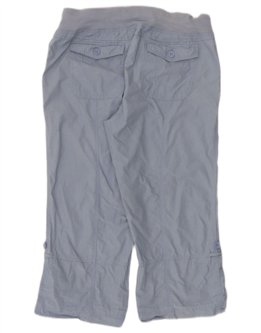 Pantaloni capri Tommy Hilfiger pentru femei, mediu W30 L22, bumbac albastru