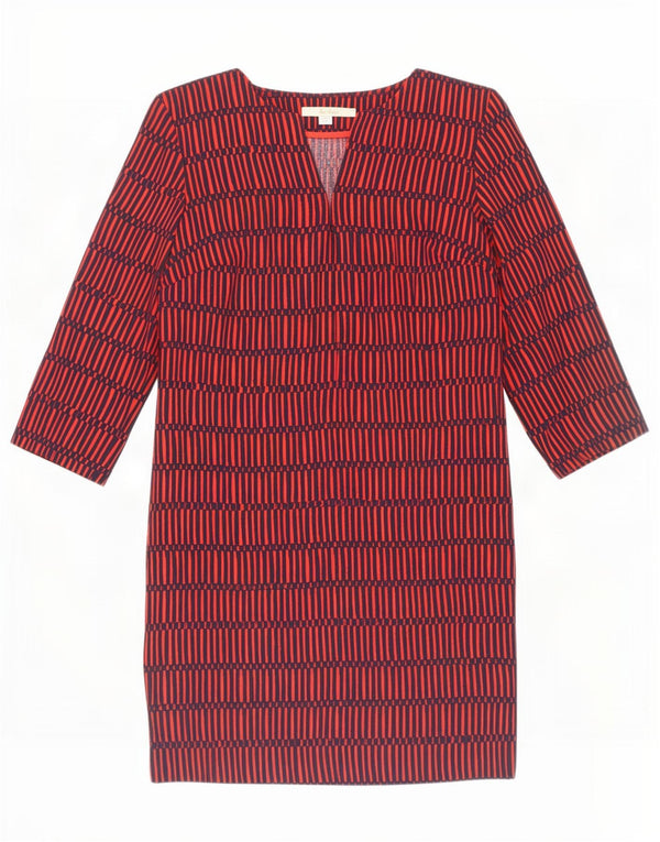 Rochie Boden pentru femei cu mâneci 3/4 din poliester geometric geometric UK 8