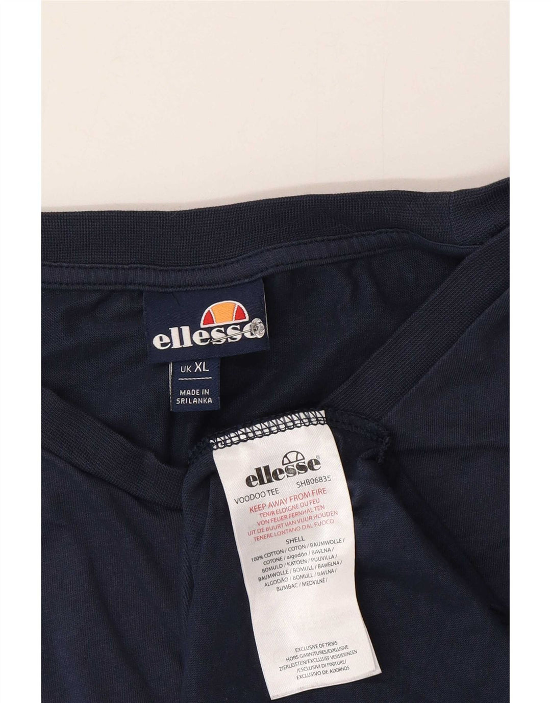 Tricou grafic pentru bărbați Ellesse Top XL Bumbac albastru