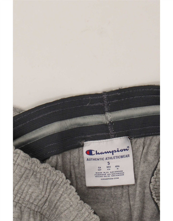 Pantaloni de trening Champion pentru bărbați, bumbac gri mic
