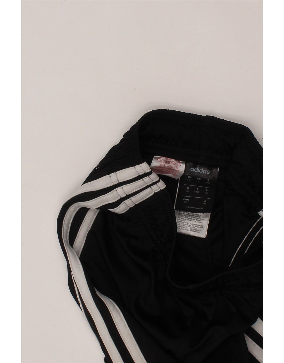 Pantaloni scurți sport pentru băieți ADIDAS 9-10 ani poliester negru