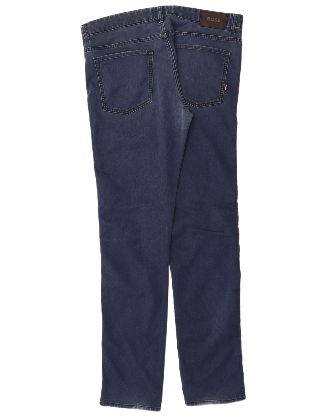 Blugi slim pentru bărbați Hugo Boss W38 L36 bumbac bleumarin