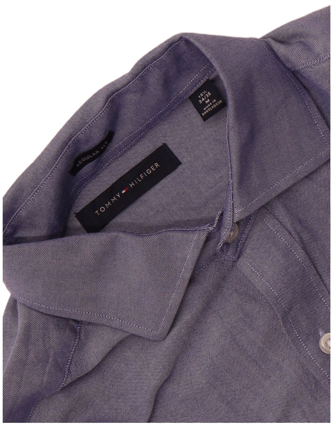 Cămașă pentru bărbați Tommy Hilfiger, cu formă regulată, mărimea 15 1/2, albastru mediu