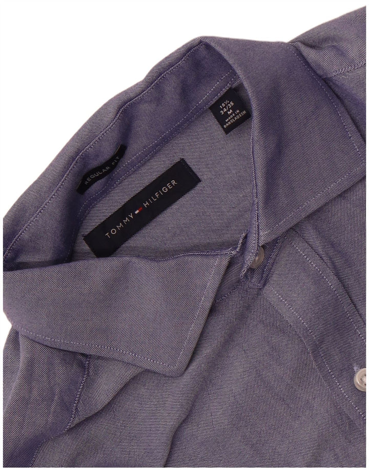 Cămașă pentru bărbați Tommy Hilfiger, cu formă regulată, mărimea 15 1/2, albastru mediu