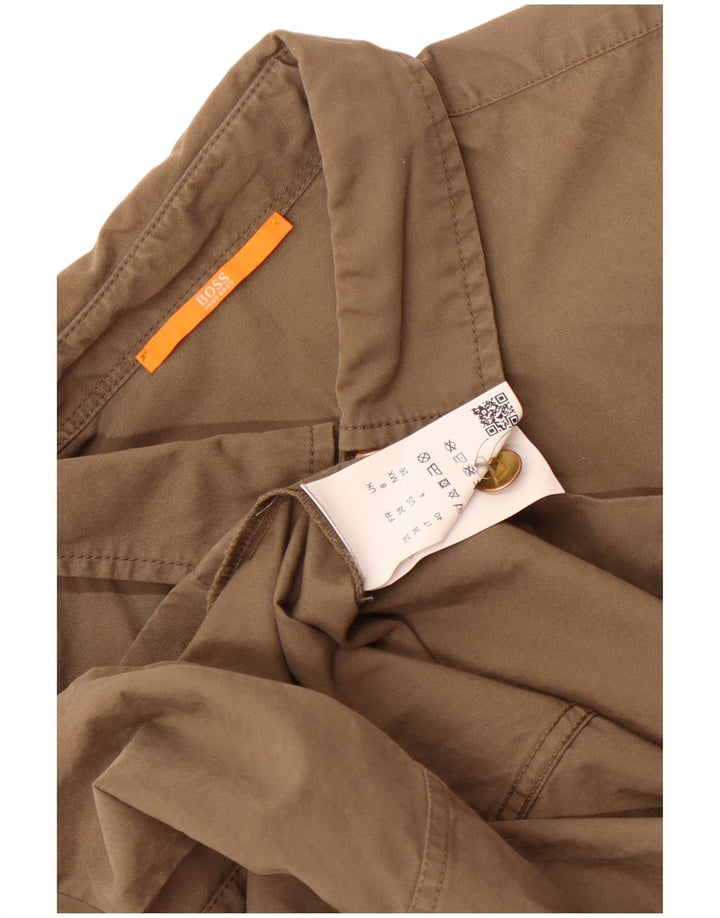 Jachetă utilită pentru femei Hugo Boss UK 8 Small Kaki Bumbac