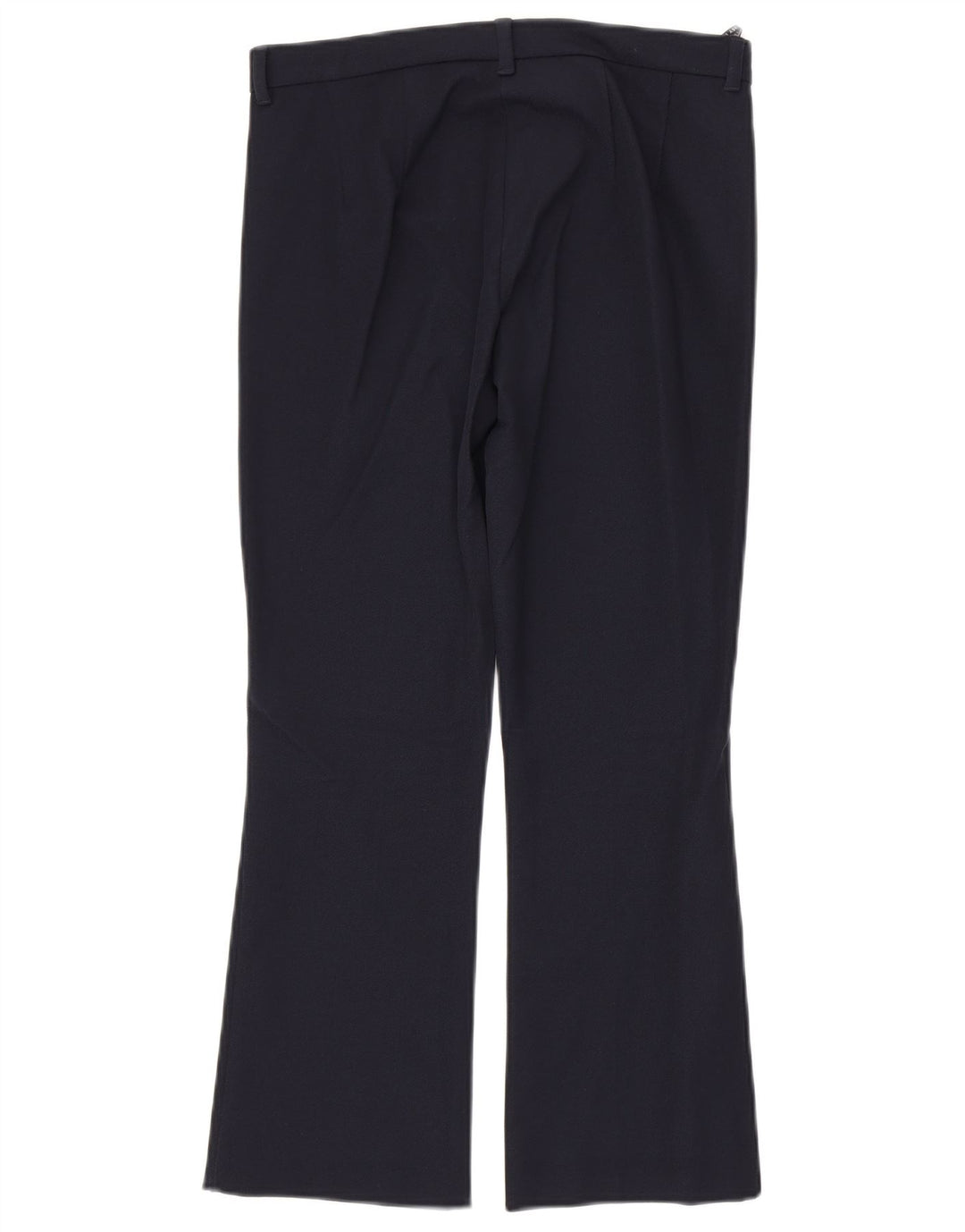 MAX MARA Pantaloni de costum bootcut pentru femei UK 4 XS L26 L25 Bumbac bleumarin