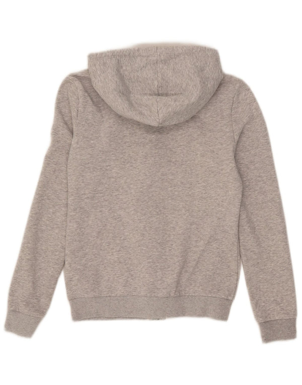 Pulover Puma pentru femei, cu fermoar, UK 6 XS, bumbac gri