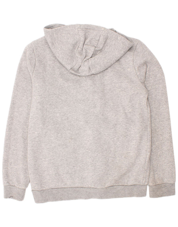 Pulover Adidas pentru băieți, cu fermoar, 11-12 ani, bumbac cu pete gri