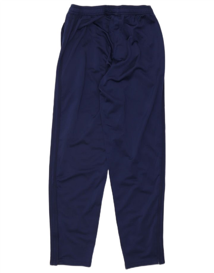 Pantaloni de trening Adidas pentru bărbați, poliester mediu albastru bleumarin