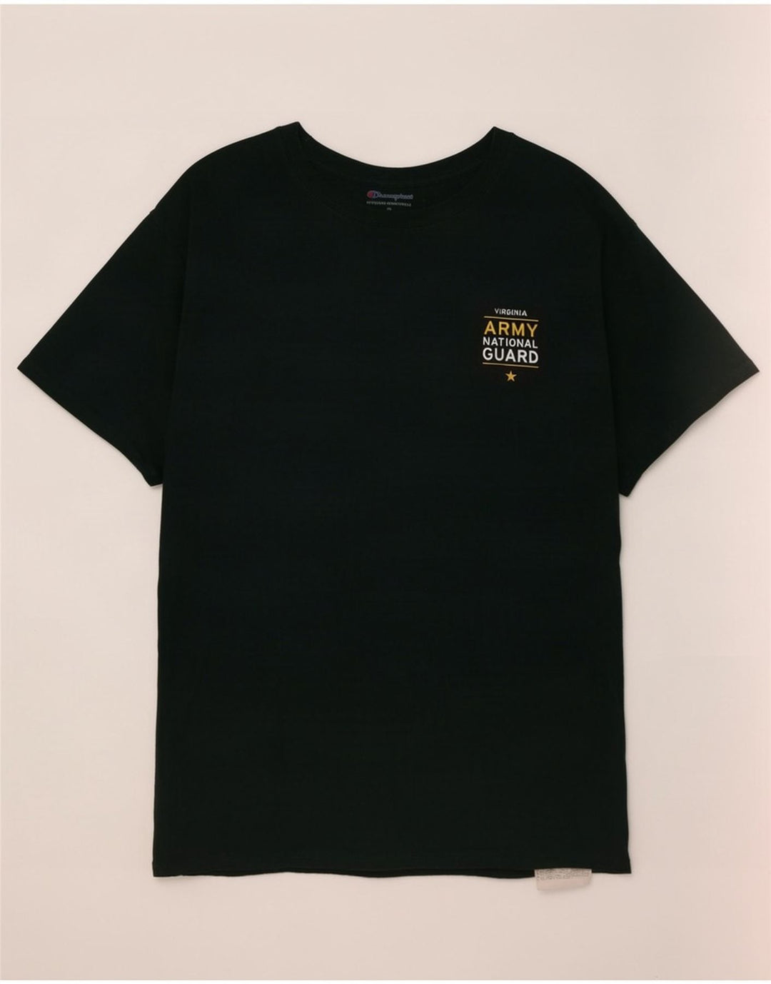 Tricou grafic pentru bărbați Champion Top din bumbac verde mediu