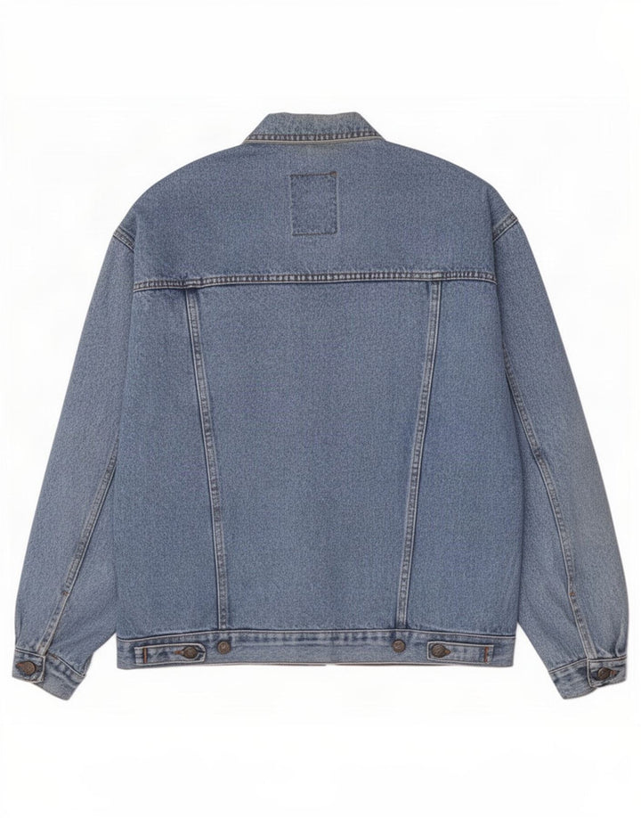 Jachetă de blugi pentru bărbați CLARK UK 42 XL Albastru