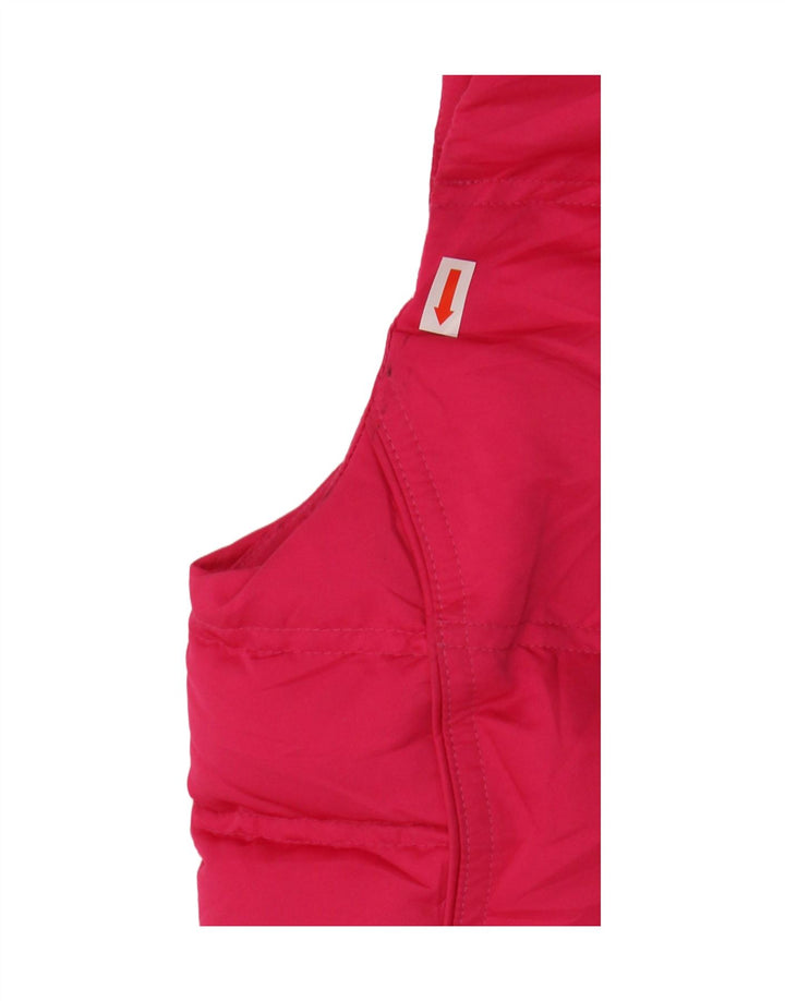 Gilet căptușit pentru femei Adidas UK 6 XS roz poliester